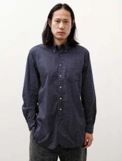 Engineered Garments19 Century BD Big Shirt - Polka Dot Navy 7 Engineered Garments19 Century BD Big Shirt - Polka Dot Navy -Men Outfitters Shop 19 Century BD Shirt Big Polka Dot Navy 20220917061326 1
