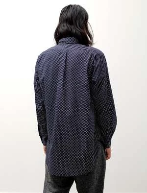 Engineered Garments19 Century BD Big Shirt - Polka Dot Navy 2 Engineered Garments19 Century BD Big Shirt - Polka Dot Navy - Image 2