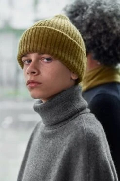 Extreme CashmereAmi Ribbed Cashmere Beanie - Camo -Men Outfitters Shop Ami Ribbed Cashmere Beanie in Camo 20211130194116 2