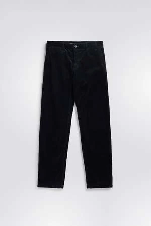 Norse ProjectsAros Regular Wide Wale Cord Chino - Dark Navy 2 Norse ProjectsAros Regular Wide Wale Cord Chino - Dark Navy - Image 2