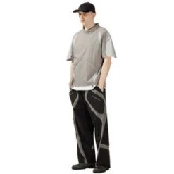 NOUVEAU PROJECTNouveau Project Behemoth Laser Cut Jersey - Grey -Men Outfitters Shop BEHEMOTH LASER CUT JERSY GREY 20230526224433 1