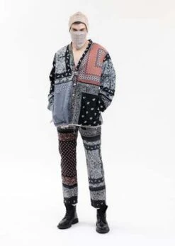 Children Of The DiscordanceBANDANA PRINTED HAT WITH MASK - BEIGE -Men Outfitters Shop BEIGE BANDANA PRINTED HAT WITH MASK 1 20230617031917 1