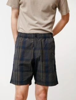 AdsumBank Short - Dark Madras Plaid -Men Outfitters Shop Bank Short Dark Madras Plaid 20210627082857 2