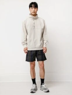 AdsumBank Short - Dark Madras Plaid