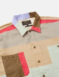 Beams PlusMulti Stripe MIL Open Flannel Shirt - Red 13 Beams PlusMulti Stripe MIL Open Flannel Shirt - Red -Men Outfitters Shop Beams Plus MIL Open Flannel Shirt Multi Stripe Red 20221108192334 1