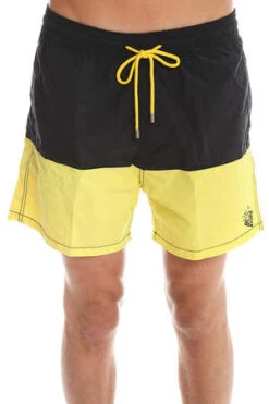 BEN WATTSBen Watts Shark Attack Swim Short - Black/Yellow -Men Outfitters Shop Ben Watts Shark Attack Swim Short 20220810212609