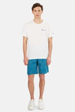 Lucien Pellat-FinetBermuda Laser Leaf Shorts - Blue 9 Lucien Pellat-FinetBermuda Laser Leaf Shorts - Blue -Men Outfitters Shop Bermuda Laser Leaf Shorts Blue 20220810212645 3