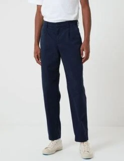 BhodeBhode Everyday Relaxed Cropped Leg Pant - Navy Blue -Men Outfitters Shop Bhode Everyday Pant Relaxed Cropped Leg Night Sky Blue 20201118180354 1
