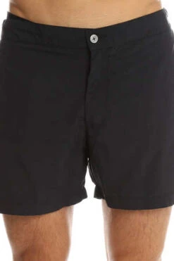 Officine GeneraleRoman Swim Short - Black 8 Officine GeneraleRoman Swim Short - Black -Men Outfitters Shop Black Officine Generale Roman Swim Short 20220810214129 3