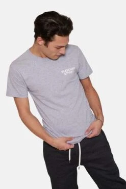 Blue&CreamBleecker Street Tee - Heather Grey -Men Outfitters Shop Bleecker Street Tee Heather Grey 20221202201458 4
