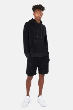 Blue&CreamPool Terry Short - Black -Men Outfitters Shop Blue Cream Pool Terry Short Black 20230712191234 2