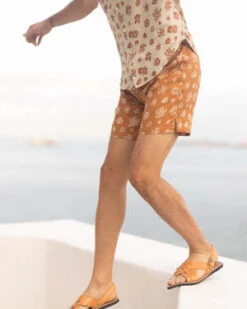 ALEX CRANEBo Shorts - Flowers Rust 8 ALEX CRANEBo Shorts - Flowers Rust -Men Outfitters Shop Bo Shorts Flowers Rust 20220701021703 2