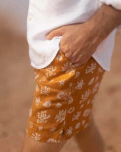 ALEX CRANEBo Shorts - Flowers Rust