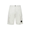 C.P. CompanyBermuda Cargo Gauze - White