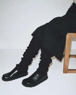 Mijeong ParkCHUNKY LEG WARMER - Black -Men Outfitters Shop CHUNKY LEG WARMER 20230908090400 2