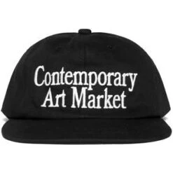 MARKETCONTEMPORARY ART MARKET DAD HAT - Black