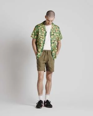 Poplin & Co.Camp Shirt - Cantaloupes Print 1 Poplin & Co.Camp Shirt - Cantaloupes Print