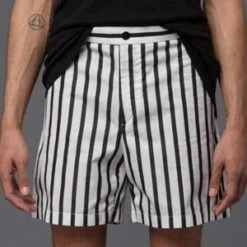 Carlos CamposCargo Pocket Shorts - Black/White Stripe -Men Outfitters Shop Carlos Campos Cargo Pocket Shorts Black White Stripe 20180419024629 1