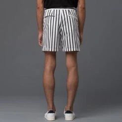 Carlos CamposCargo Pocket Shorts - Black/White Stripe -Men Outfitters Shop Carlos Campos Cargo Pocket Shorts Black White Stripe 20180419024629