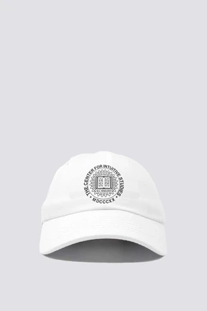 AssemblyCenter For Intuitive Studies Circle Logo Hat - White/Black 1 AssemblyCenter For Intuitive Studies Circle Logo Hat - White/Black