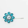 Charles JeffreyCYAN CRAZY DAIZY HAIR PIN - Multi
