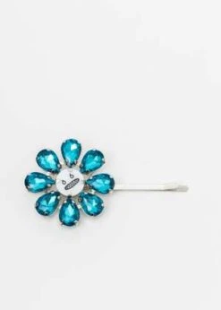 Charles JeffreyCYAN CRAZY DAIZY HAIR PIN - Multi