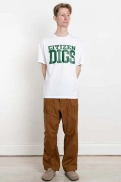 SassafrasCitizen Digs Tee - Half White -Men Outfitters Shop Citizen Digs Tee Half White 20231018024502