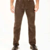 PRESIDENTSCliff P S Diagonal Cord Pants - Brown