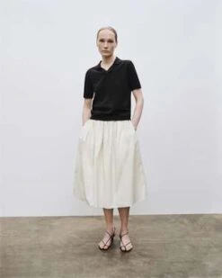 Mijeong ParkCollared Knit Top - Black -Men Outfitters Shop Collared Knit Top Black 20230302170437 1