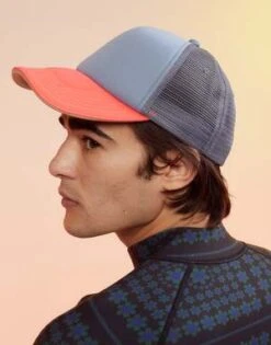 CYNTHIA ROWLEYColorblock Trucker Hat -Men Outfitters Shop Colorblock Trucker Hat 20220509230816 2
