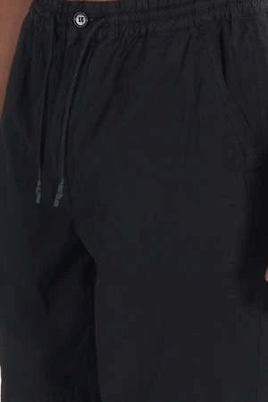 PRESIDENTSCotton Bermuda Short - Black 4 PRESIDENTSCotton Bermuda Short - Black - Image 4