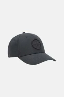 Stone IslandCotton Compass Cap - Black