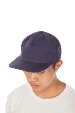Lady White Co.Cotton Twill Cap - Aubergine 1 Lady White Co.Cotton Twill Cap - Aubergine