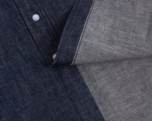 WytheDenim Pearlsnap Shirt - Rinsed Indigo 5 WytheDenim Pearlsnap Shirt - Rinsed Indigo - Image 5