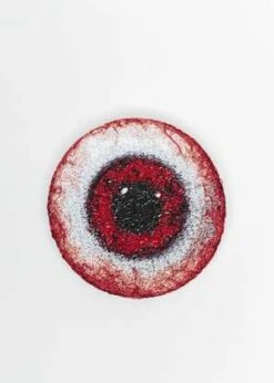 DoubletEYE EMBROIDERY BADGE - RED