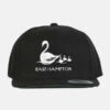 Blue&CreamEast Hampton Goose Snapback Cap - Black/White Font