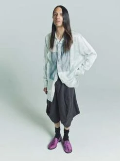 Edward CumingElastic Twill Double Kick-Up Bermudas - Brown -Men Outfitters Shop Edward Cuming Elastic Twill Double Kick Up Bermudas Brown 20230504203237