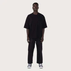 Honor The GiftEmbroidered Pocket Tee - Black