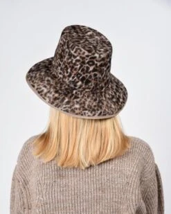 Shop BoswellEmmet Hat - Sheetah Shag Felt -Men Outfitters Shop Emmet hat in Sheetah shag felt 20211117043513 1