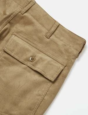 Engineered Garments14W Corduroy Fatigue Shorts - Khaki Brown 7 Engineered Garments14W Corduroy Fatigue Shorts - Khaki Brown - Image 7