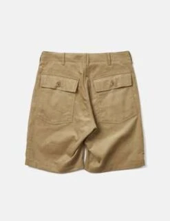 Engineered Garments14W Corduroy Fatigue Shorts - Khaki Brown 15 Engineered Garments14W Corduroy Fatigue Shorts - Khaki Brown -Men Outfitters Shop Engineered Garments 14W Corduroy Fatigue Shorts Khaki Brown 20230502114722