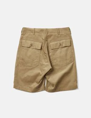 Engineered Garments14W Corduroy Fatigue Shorts - Khaki Brown 8 Engineered Garments14W Corduroy Fatigue Shorts - Khaki Brown - Image 8
