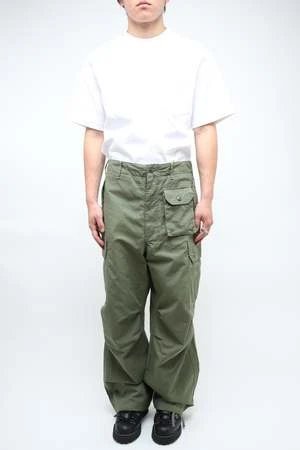 Engineered GarmentsX Totem FU Over Pants - Olive Ripstop 18 Engineered GarmentsX Totem FU Over Pants - Olive Ripstop - Image 18