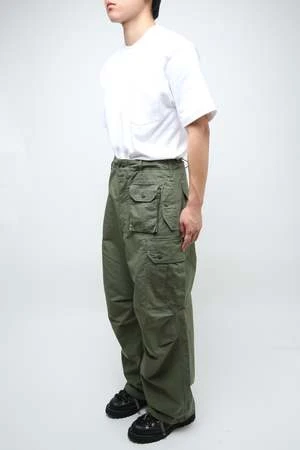 Engineered GarmentsX Totem FU Over Pants - Olive Ripstop 19 Engineered GarmentsX Totem FU Over Pants - Olive Ripstop - Image 19