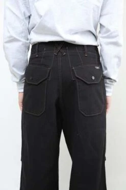 Engineered Garmentsx Totem 10oz Bull Denim Over Pant - Black -Men Outfitters Shop Engineered Garments x Totem EXCLUSIVE Over Pant Black 10oz Bull Denim 20231024221808 2