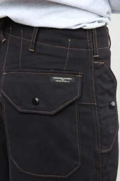 Engineered Garmentsx Totem 10oz Bull Denim Over Pant - Black -Men Outfitters Shop Engineered Garments x Totem EXCLUSIVE Over Pant Black 10oz Bull Denim 20231024221809