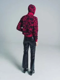 Ernest W. BakerLeather Flare Trousers - Black -Men Outfitters Shop Ernest W Baker Leather Flare Trousers Black 20221025215710