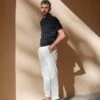 FreshCotton Fatigue Pants - Butter White