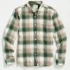 Billy ReidFlannel Bold Plaid Tuscumbia Shirt - Alaska Natural/Green