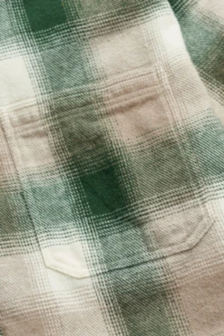 Billy ReidFlannel Bold Plaid Tuscumbia Shirt - Alaska Natural/Green -Men Outfitters Shop Flannel Bold Plaid Tuscumbia Shirt 20230915165844 3